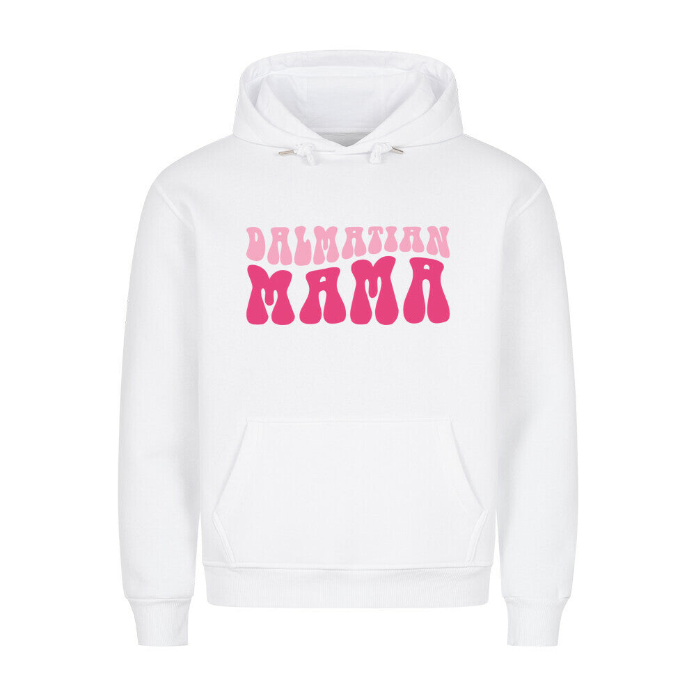 Premium Hoodie "Dalmatiner - Mama" Weiß – hunde-shirt.de