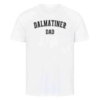 Premium T-Shirt "Dalmatiner - DAD" Weiß – hunde-shirt.de