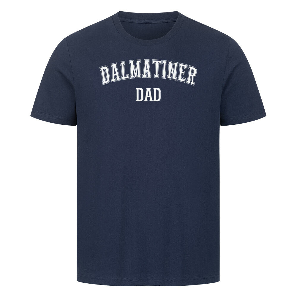 Premium T-Shirt "Dalmatiner - DAD" French Navy – hunde-shirt.de