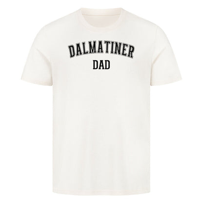 Premium T-Shirt "Dalmatiner - DAD" Natural Raw – hunde-shirt.de