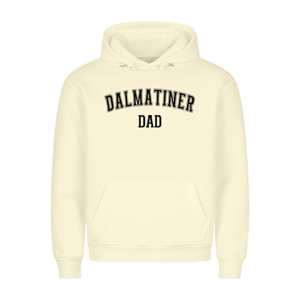 Premium Hoodie "Dalmatiner - DAD" Beige – hunde-shirt.de