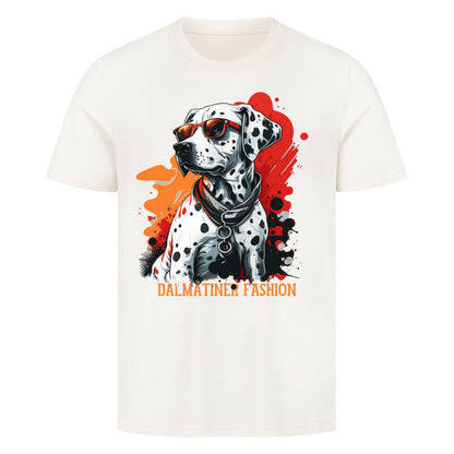 Premium T-Shirt "Dalmatiner - Fashion" Natural Raw – hunde-shirt.de