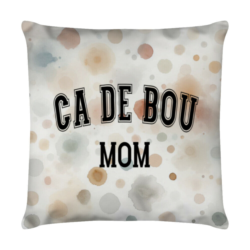 Kissen "Ca de Bou - MOM" Weiß – hunde-shirt.de