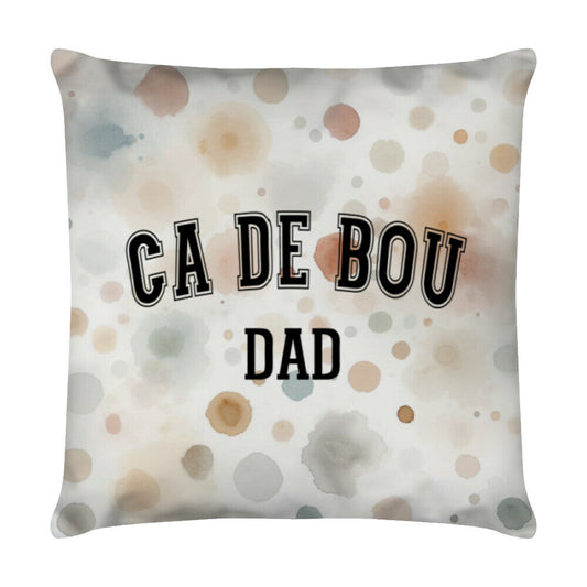 Kissen "Ca de Bou - DAD" Weiß – hunde-shirt.de