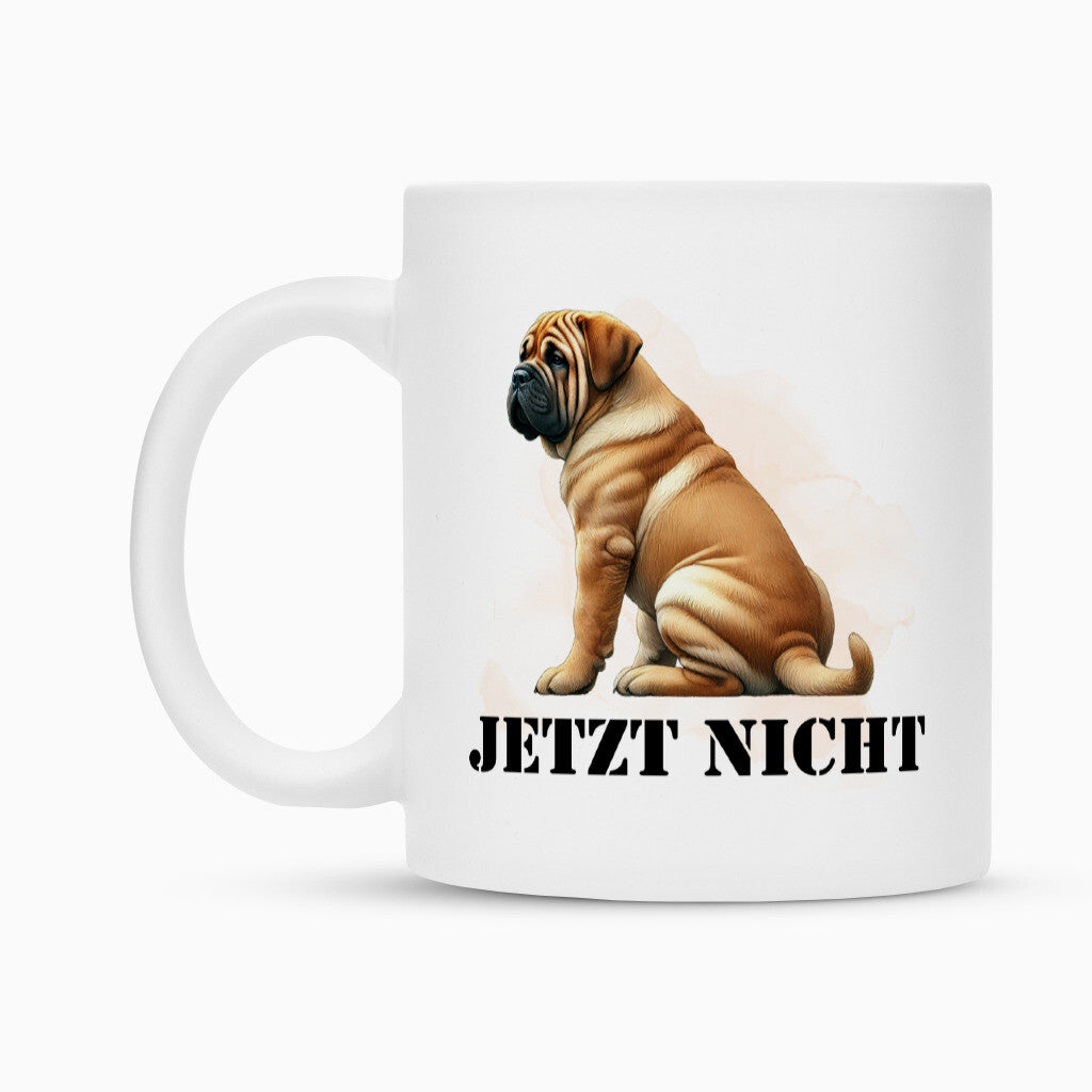 Tasse "Ca de Bou - JETZT NICHT" – hunde-shirt.de
