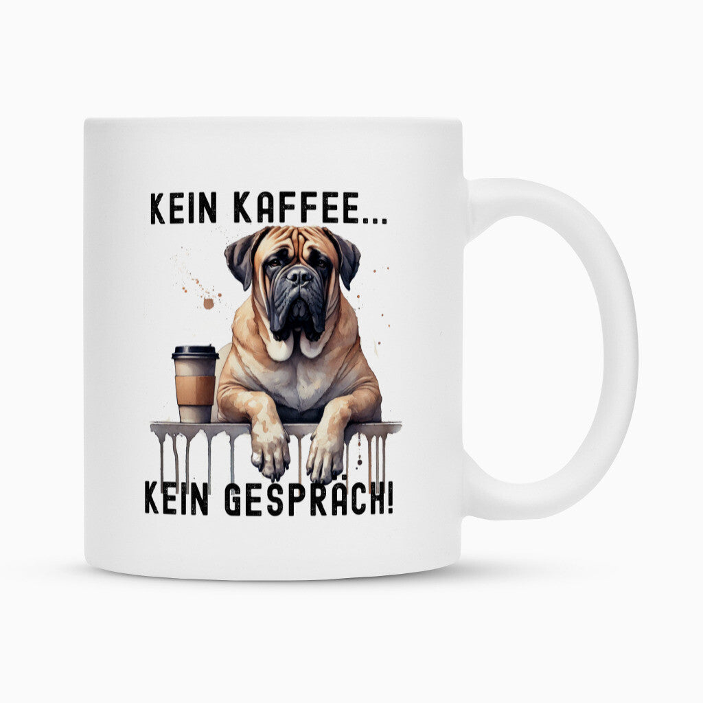 Tasse "Ca de Bou - Kein Kaffee..." Weiß – hunde-shirt.de