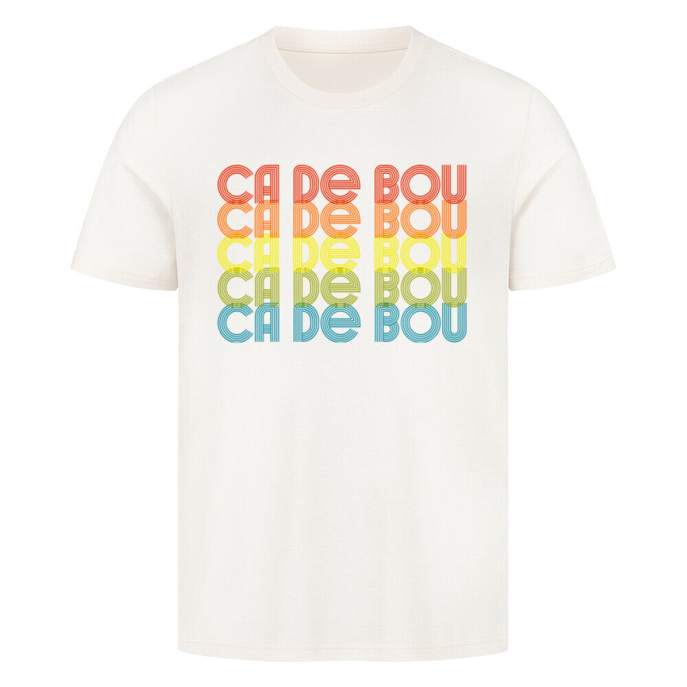 Premium T-Shirt "Ca de Bou - RETRO" Natural Raw – hunde-shirt.de