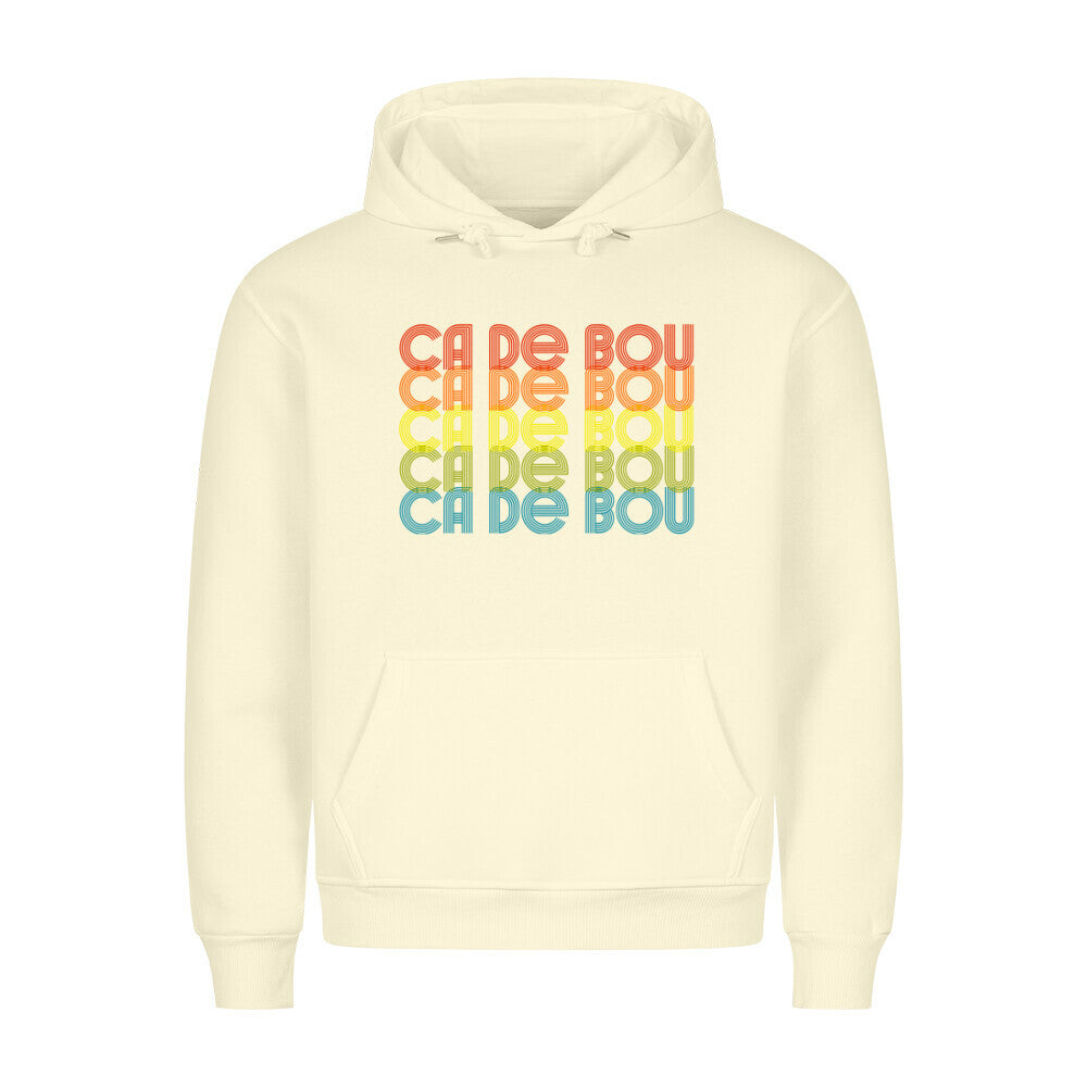 Premium Hoodie "Ca de Bou - RETRO" Beige – hunde-shirt.de