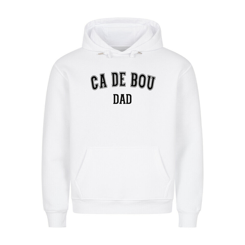 Premium Hoodie "Ca de Bou - DAD" Weiß – hunde-shirt.de
