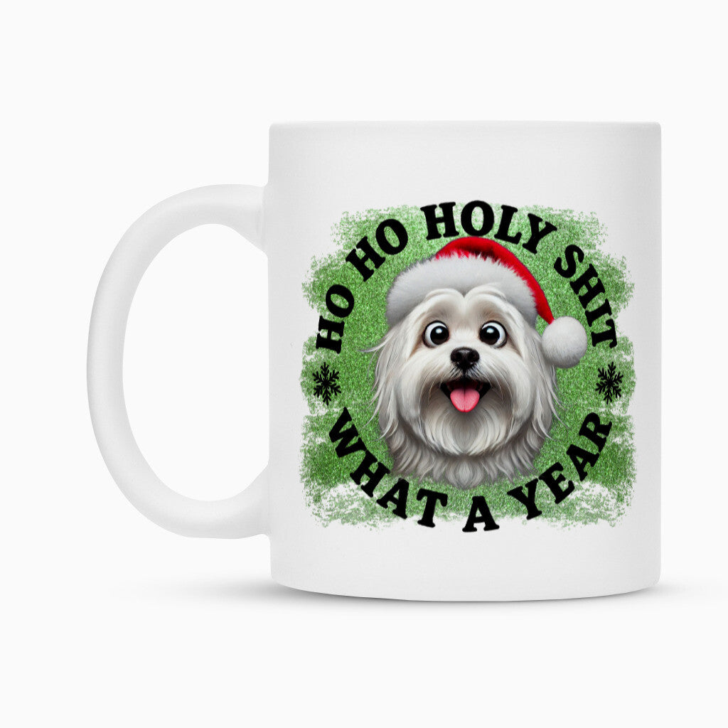 Tasse "Coton de Tuléar - HO HO..." – hunde-shirt.de