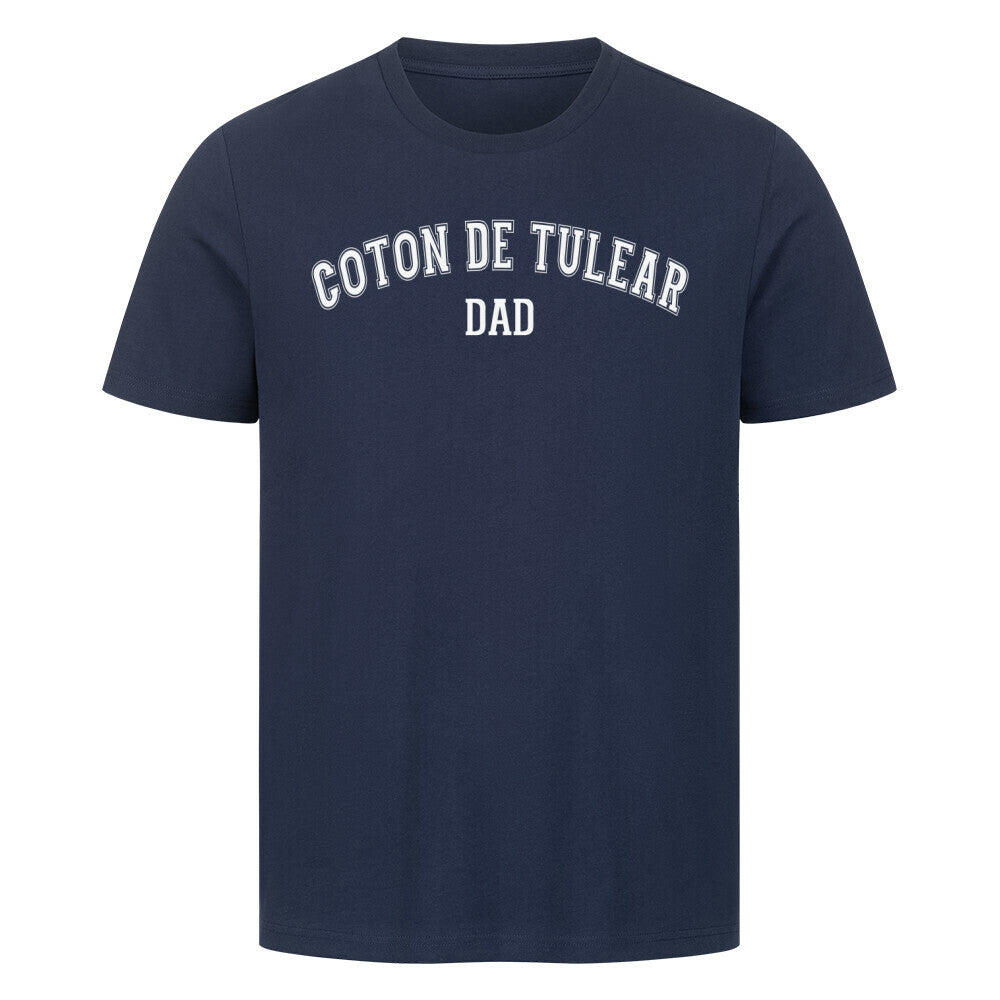 Premium T-Shirt "Coton de Tuléar - DAD" French Navy – hunde-shirt.de