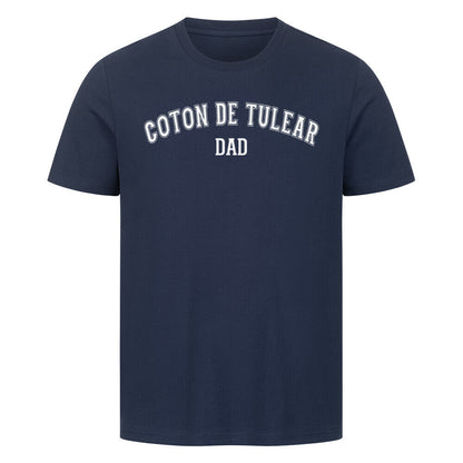 Premium T-Shirt "Coton de Tuléar - DAD" French Navy – hunde-shirt.de