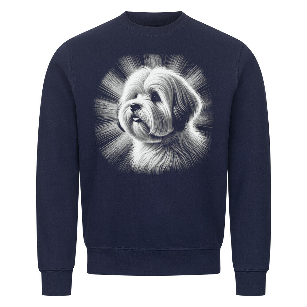 Premium Sweatshirt "Coton de Tuléar - Shine" Navy Blue – hunde-shirt.de