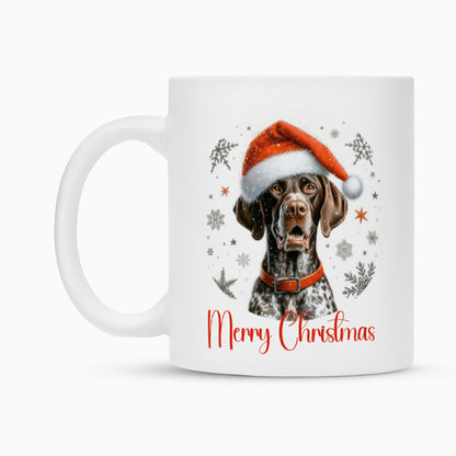Tasse "Deutsch Kurzhaar - Merry Christmas" – hunde-shirt.de
