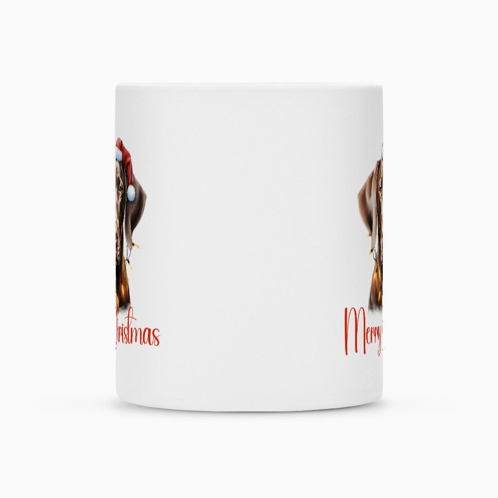 Tasse "Deutsch Kurzhaar - Merry Christmas 2" – hunde-shirt.de