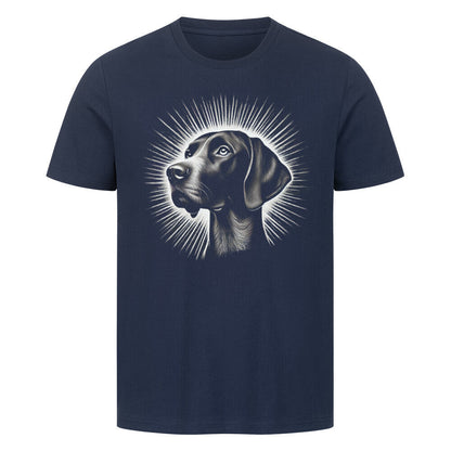 Premium T-Shirt "Deutsch Kurzhaar - Shine" French Navy – hunde-shirt.de