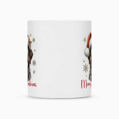 Tasse "Deutsch Drahthaar - Merry Christmas" – hunde-shirt.de