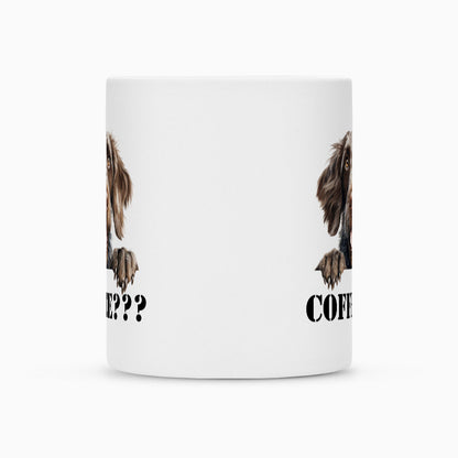 Tasse "Deutsch Drahthaar - Coffee???" – hunde-shirt.de