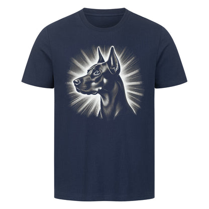 Premium T-Shirt "Deutscher Pinscher - Shine" French Navy – hunde-shirt.de