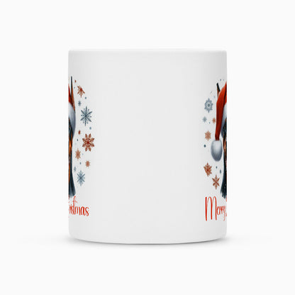 Tasse "Dobermann - Merry Christmas" – hunde-shirt.de