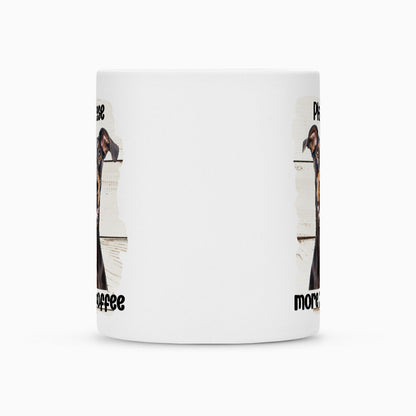 Tasse "Dobermann - Please more Coffee" – hunde-shirt.de