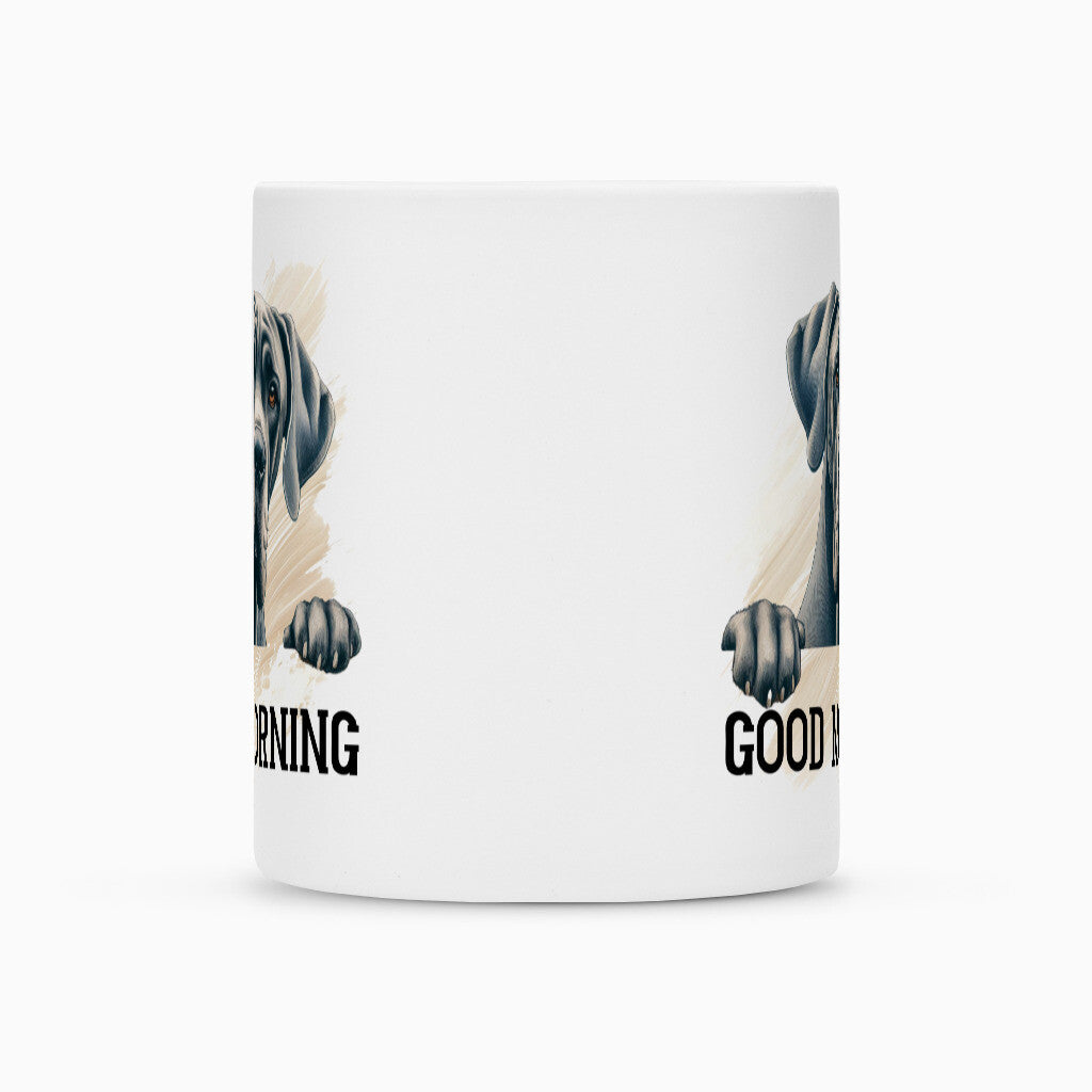 Tasse "Deutsche Dogge - Good Morning" – hunde-shirt.de