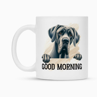 Tasse "Deutsche Dogge - Good Morning" – hunde-shirt.de