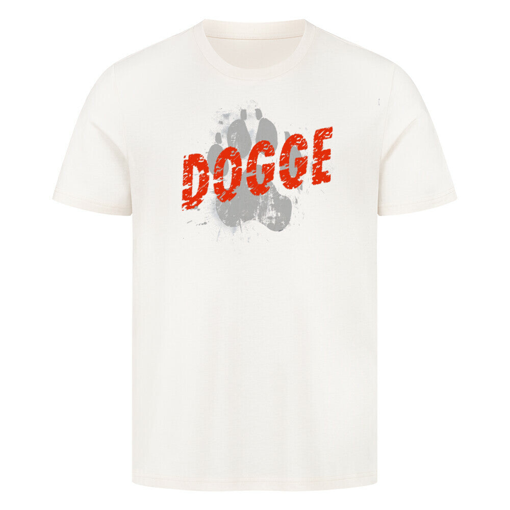 Premium T-Shirt "Deutsche Dogge - PAW" Natural Raw – hunde-shirt.de