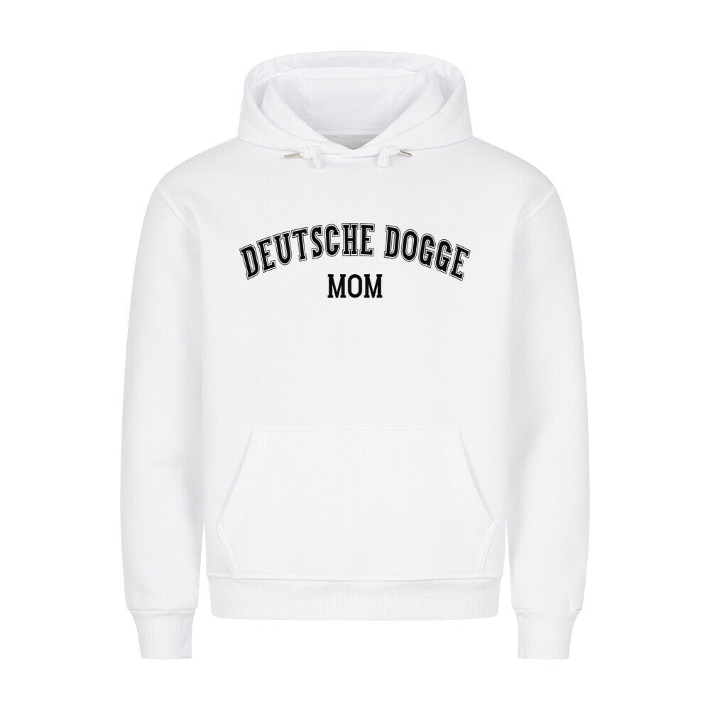 Premium Hoodie "Deutsche Dogge - MOM" Weiß – hunde-shirt.de