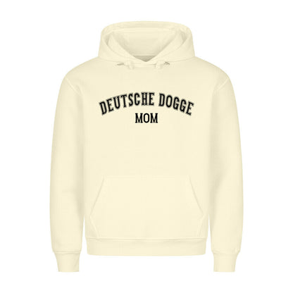 Premium Hoodie "Deutsche Dogge - MOM" Beige – hunde-shirt.de