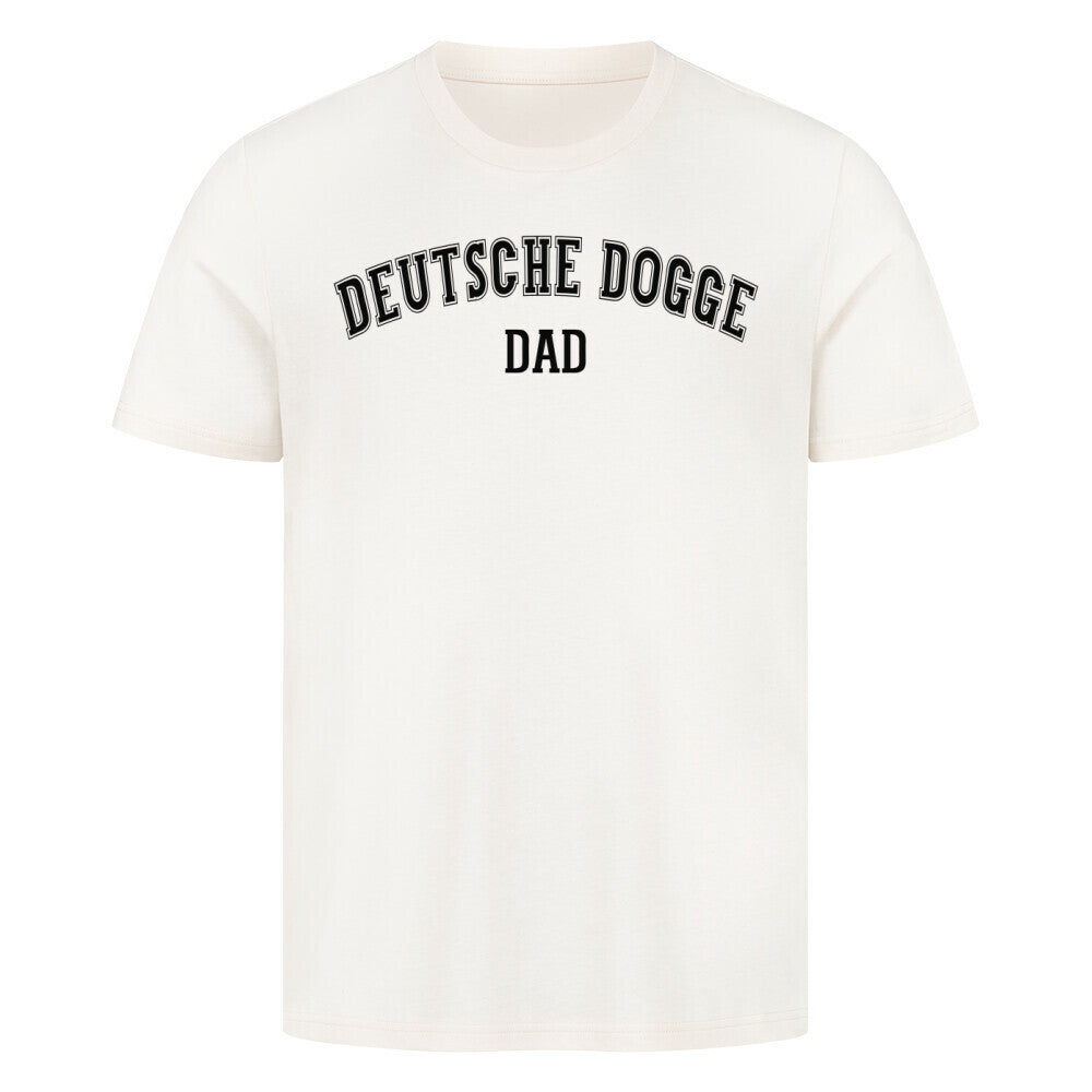 Premium T-Shirt "Deutsche Dogge - DAD" Natural Raw – hunde-shirt.de