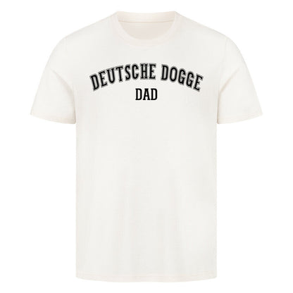 Premium T-Shirt "Deutsche Dogge - DAD" Natural Raw – hunde-shirt.de