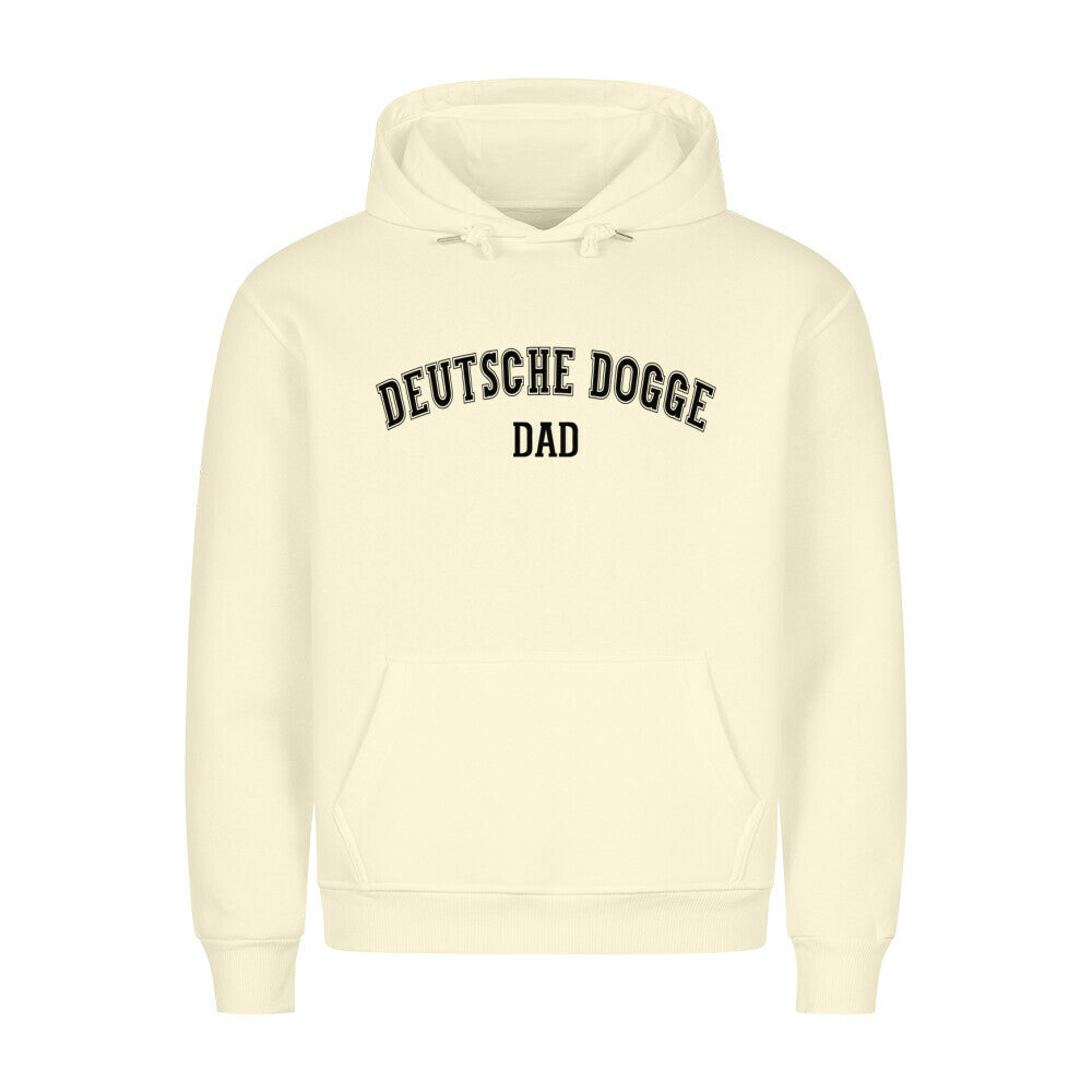 Premium Hoodie "Deutsche Dogge - DAD" Beige – hunde-shirt.de