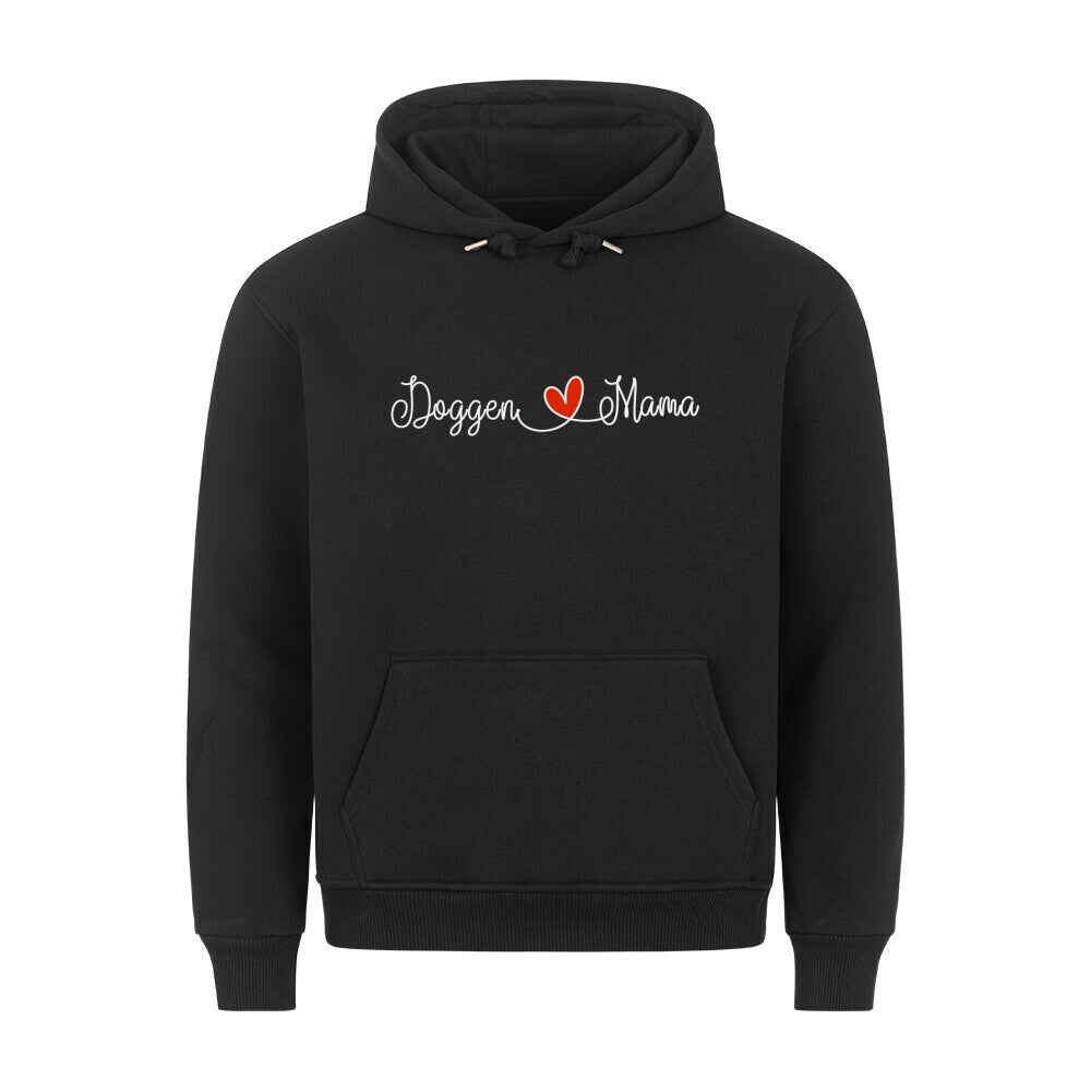 Premium Hoodie "Deutsche Dogge - Mama" Schwarz – hunde-shirt.de