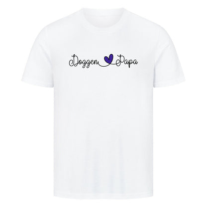 Premium T-Shirt "Deutsche Dogge - Papa" Weiß – hunde-shirt.de