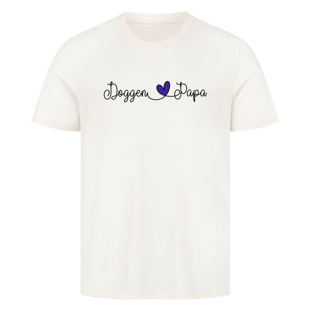 Premium T-Shirt "Deutsche Dogge - Papa" Natural Raw – hunde-shirt.de