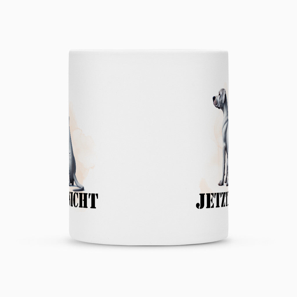 Tasse "Dogo Argentino - JETZT NICHT" – hunde-shirt.de