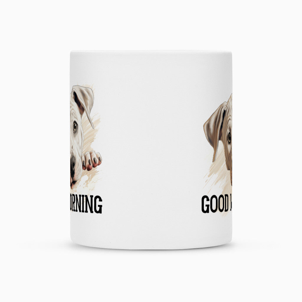 Tasse "Dogo Argentino - Good Morning" – hunde-shirt.de
