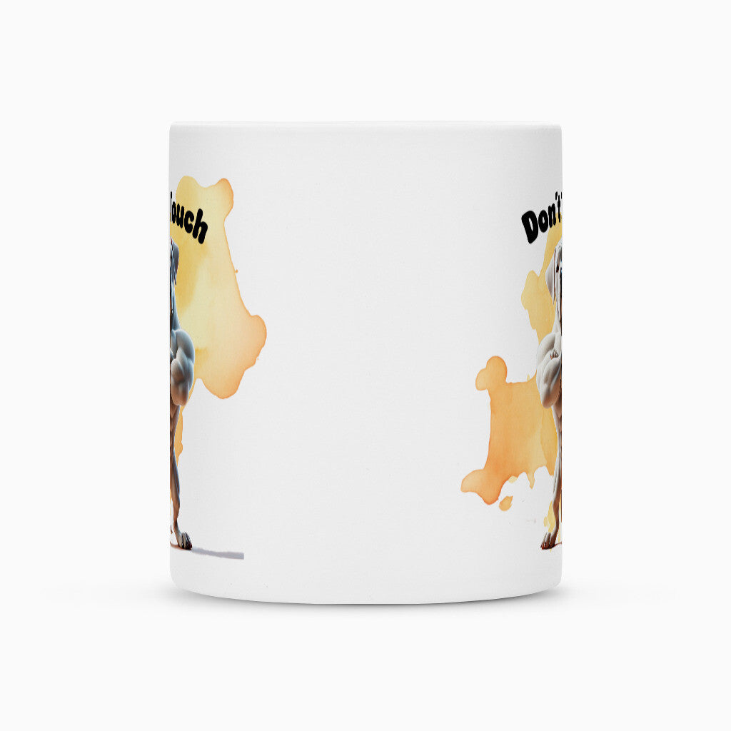 Tasse "Dogo Argentino - Don´t touch" – hunde-shirt.de
