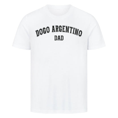 Premium T-Shirt "Dogo Argentino - DAD" Weiß – hunde-shirt.de