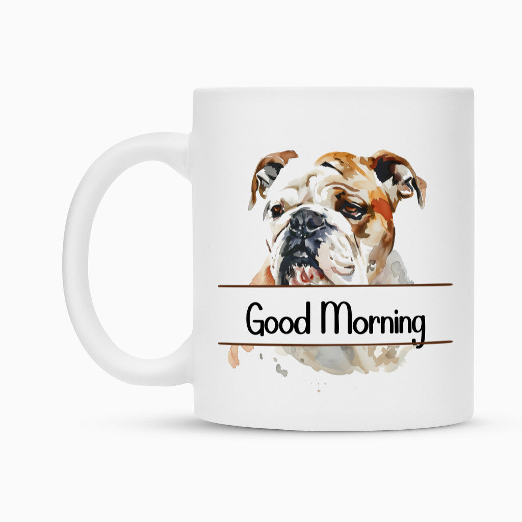 Tasse "English Bulldog - Good Morning" – hunde-shirt.de