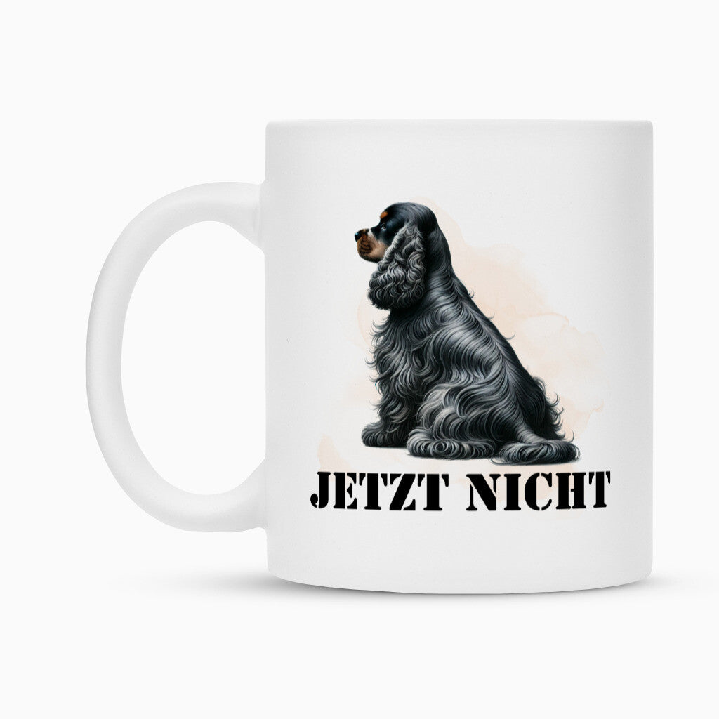 Tasse "English Cocker Spaniel - JETZT NICHT" – hunde-shirt.de