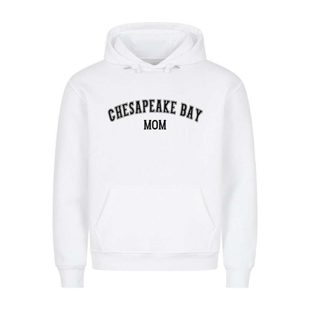 Premium Hoodie "Chesapeake Bay - MOM" Weiß – hunde-shirt.de
