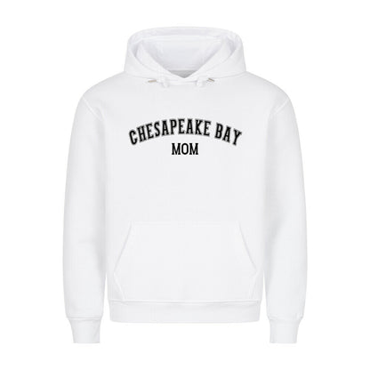 Premium Hoodie "Chesapeake Bay - MOM" Weiß – hunde-shirt.de