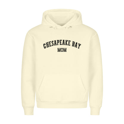 Premium Hoodie "Chesapeake Bay - MOM" Beige – hunde-shirt.de