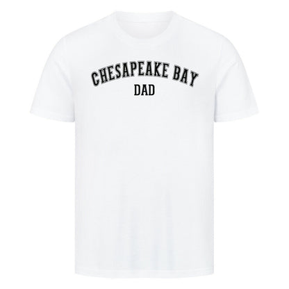 Premium T-Shirt "Chesapeake Bay - DAD" Weiß – hunde-shirt.de