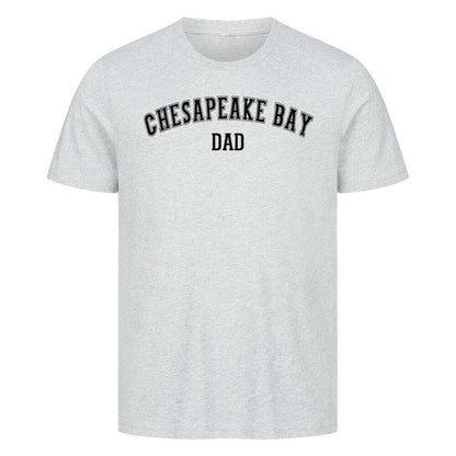 Premium T-Shirt "Chesapeake Bay - DAD" Heather Grey – hunde-shirt.de