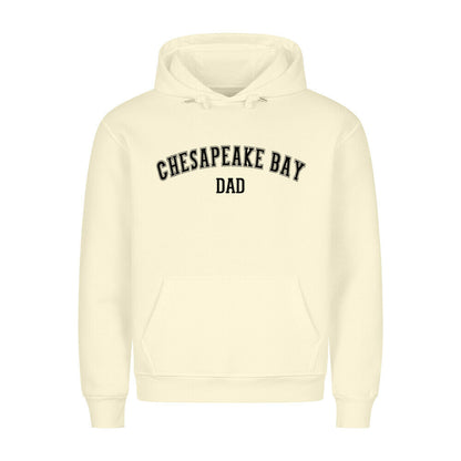 Premium Hoodie "Chesapeake Bay - DAD" Beige – hunde-shirt.de