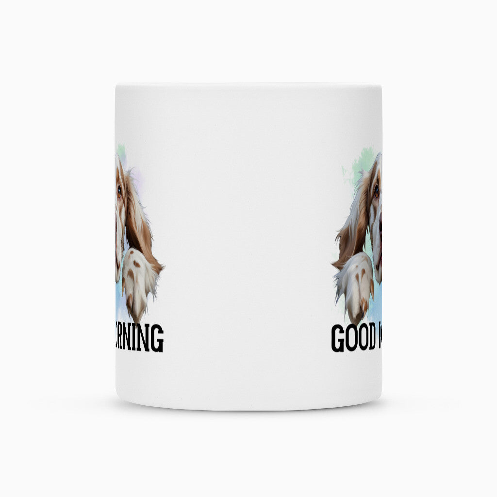 Tasse "English Setter - Good Morning" – hunde-shirt.de