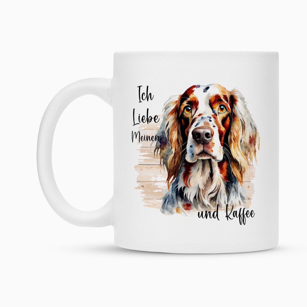 Tasse "English Setter - Ich liebe..." – hunde-shirt.de